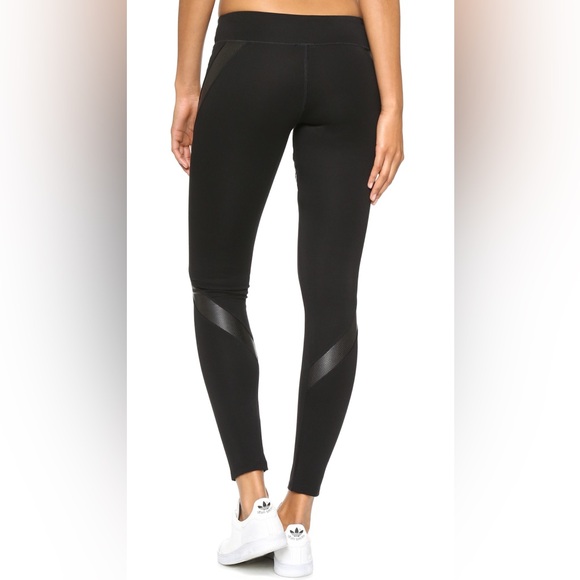 Joe's Jeans Off Duty Rays Perforated Leather Insert Legging - Picture 5 of 7